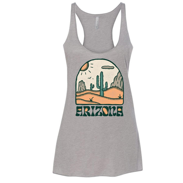 Cactus Arizona Racerback Tank-CA LIMITED