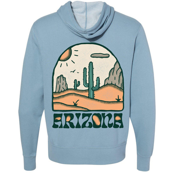 Cactus Arizona Zipper Hoodie-CA LIMITED