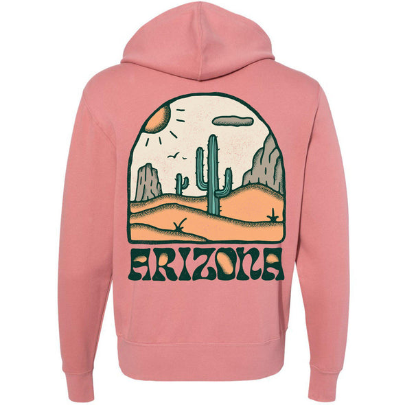 Cactus Arizona Zipper Hoodie-CA LIMITED