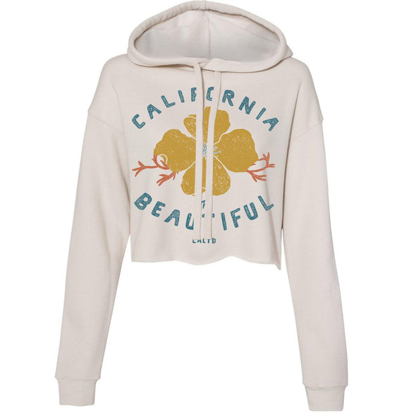 Cali Beautiful Cropped Hoodie-CA LIMITED