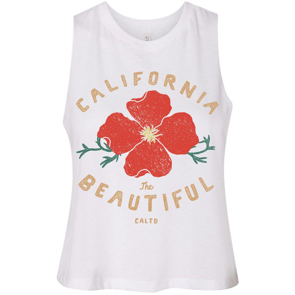 Cali Beautiful Cropped Tank-CA LIMITED