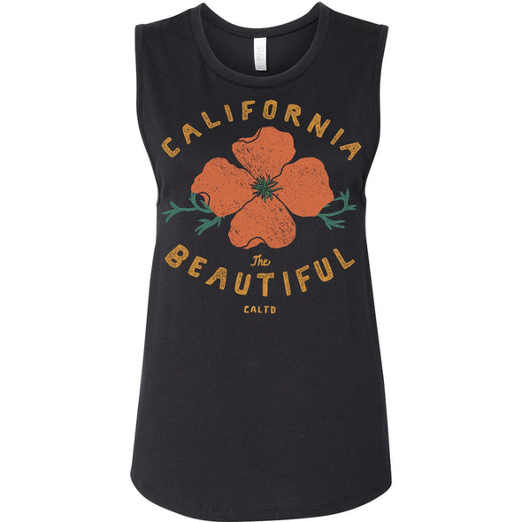 Cali Beautiful Muscle Tank-CA LIMITED