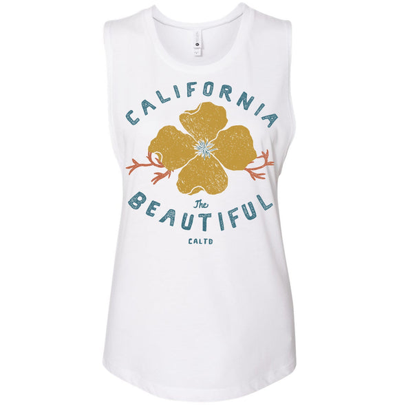 Cali Beautiful Muscle Tank-CA LIMITED