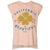 Cali Beautiful Rolled Sleeve Tank-CA LIMITED