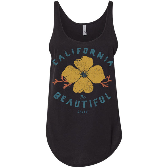 Cali Beautiful Side Slit Tank-CA LIMITED