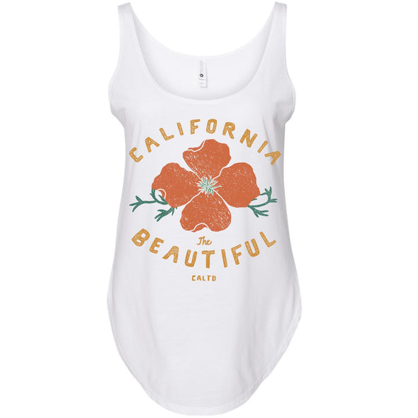 Cali Beautiful Side Slit Tank-CA LIMITED