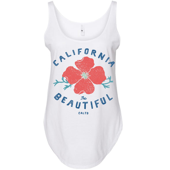 Cali Beautiful Side Slit Tank-CA LIMITED