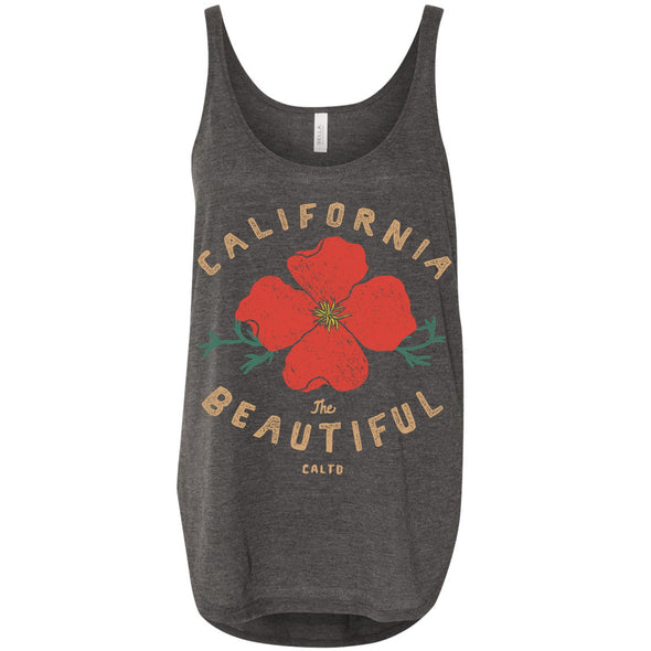 Cali Beautiful Side Slit Tank-CA LIMITED