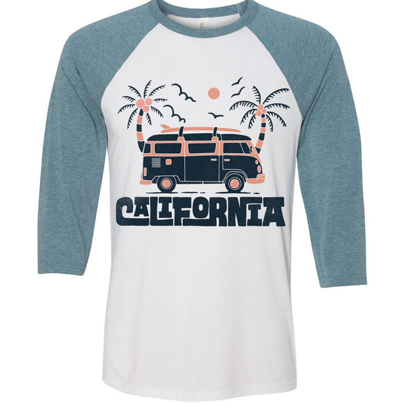 Cali Van Baseball Tee-CA LIMITED