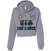 Cali Van Cropped Hoodie-CA LIMITED