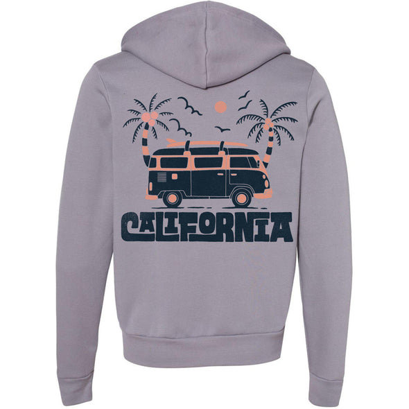 Cali Van Zipper Hoodie-CA LIMITED