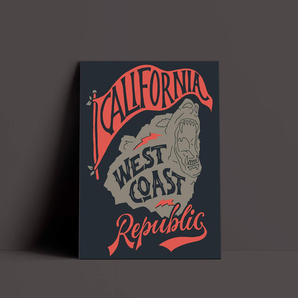 California Bear Poster-CA LIMITED