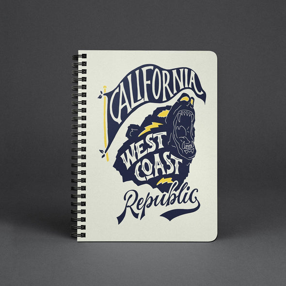 California Bear Spiral Notebook-CA LIMITED