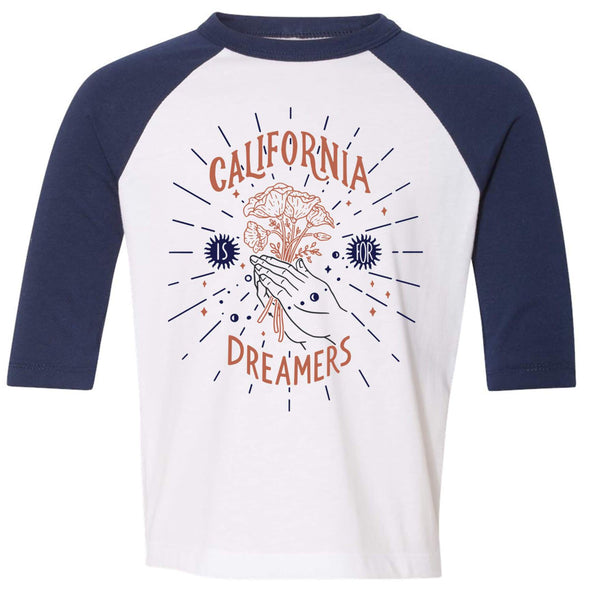 California Dreamers Toddler Baseball Tee-CA LIMITED