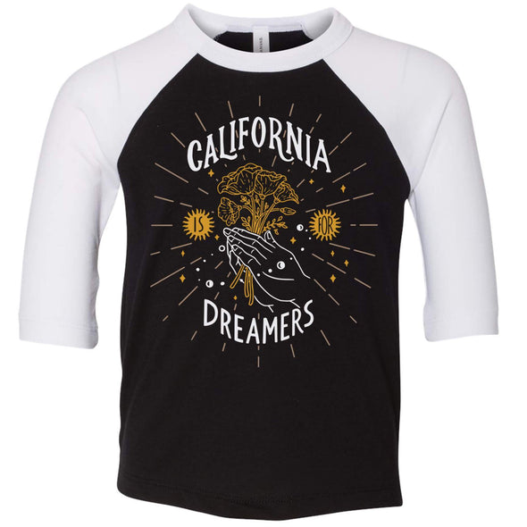 California Dreamers Toddler Baseball Tee-CA LIMITED