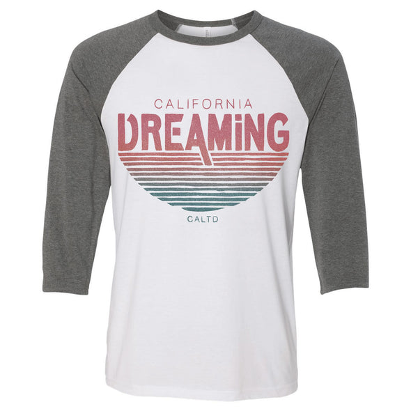 California Dreaming Baseball Tee-CA LIMITED