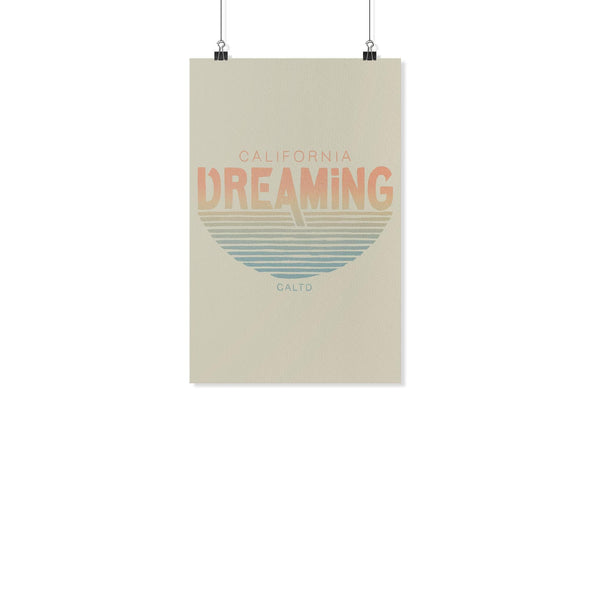 California Dreaming Cream Poster-CA LIMITED