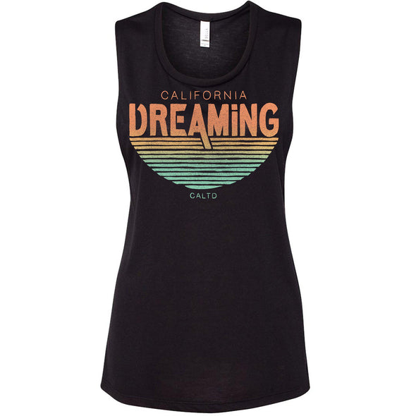 California Dreaming Muscle Tank-CA LIMITED