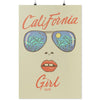 California Girl Glasses Cream Poster-CA LIMITED