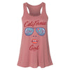 California Girl Glasses Flowy Tank-CA LIMITED