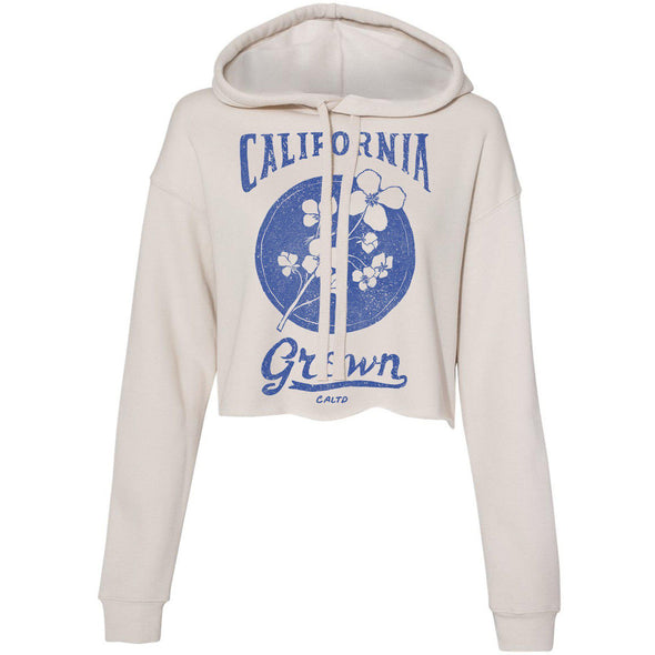 California Grown Circle Cropped Hoodie-CA LIMITED