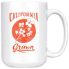 California Grown Circle Orange Mug-CA LIMITED