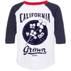 California Grown Circle Toddler Baseball Tee-CA LIMITED