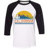 California Mountains Baseball Tee-CA LIMITED