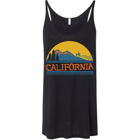 California Mountains Flowy Tank-CA LIMITED