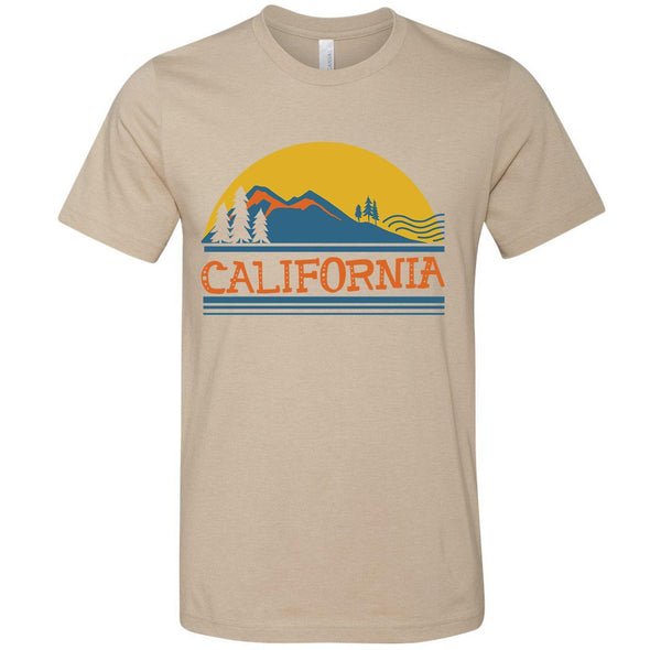 California Mountains Tee-CA LIMITED