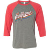 California Rainbow Baseball Tee-CA LIMITED