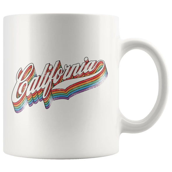 California Rainbow Mug-CA LIMITED