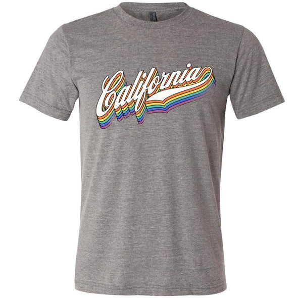 California Rainbow Tee-CA LIMITED