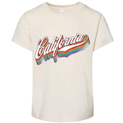 California Rainbow Toddlers Tee-CA LIMITED