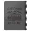 California Roamin' Grey Spiral Notebook-CA LIMITED