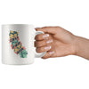 Calimap Flower Ceramic Mug-CA LIMITED