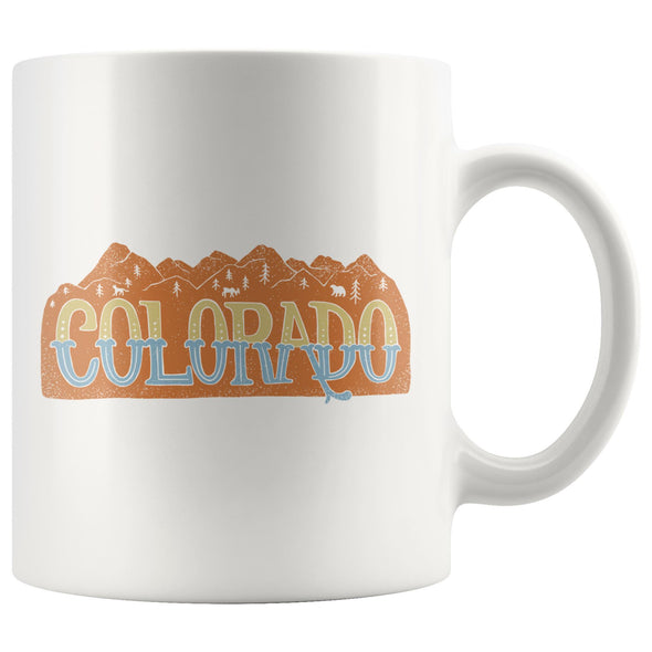Colorado Mountains Ceramic Mug-CA LIMITED