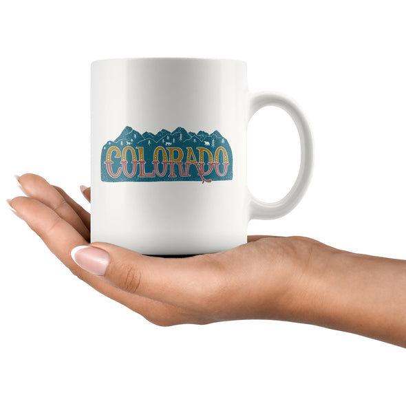 Colorado Mountains Ceramic Mug-CA LIMITED