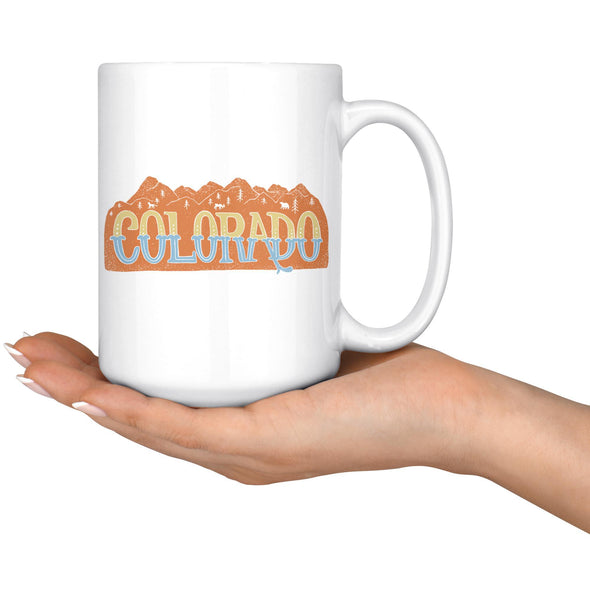 Colorado Mountains Ceramic Mug-CA LIMITED