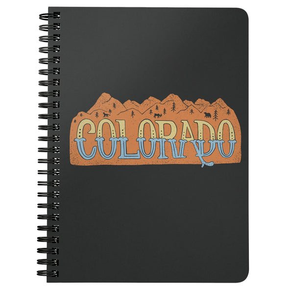 Colorado Mountains Spiral Notebook-CA LIMITED