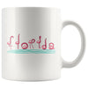 Curvy Flamingos FL Ceramic Mug-CA LIMITED