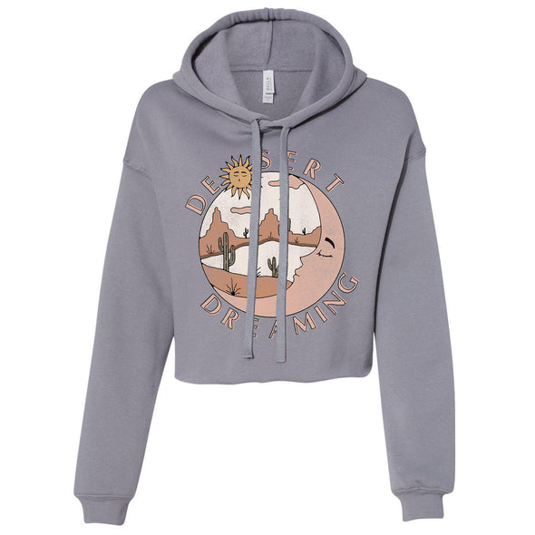 Desert Dreaming Arizona Cropped Hoodie-CA LIMITED