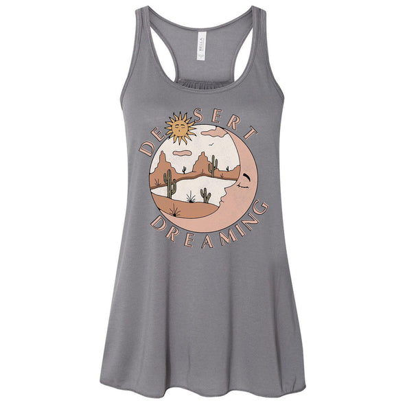 Desert Dreaming Arizona Flowy Tank-CA LIMITED