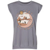 Desert Dreaming Arizona Rolled Sleeve Tank-CA LIMITED