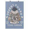 Desert Guard Texas Bali Blue Poster-CA LIMITED