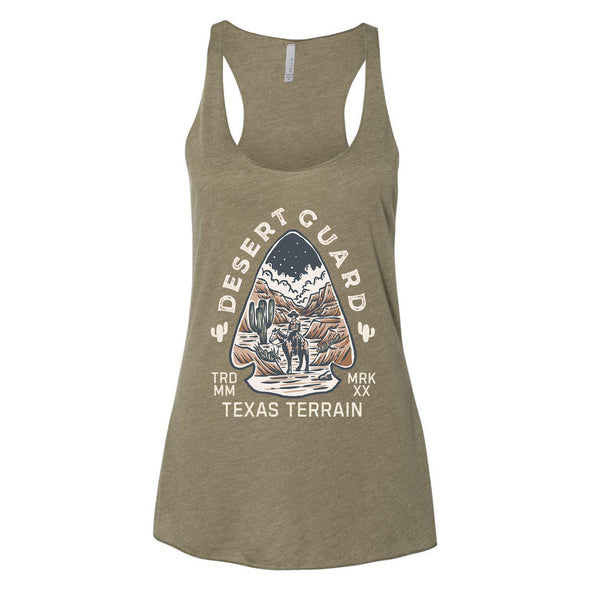 Desert Guard Texas Racerback Tank-CA LIMITED