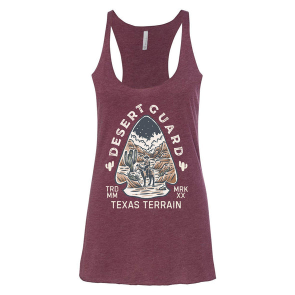 Desert Guard Texas Racerback Tank-CA LIMITED