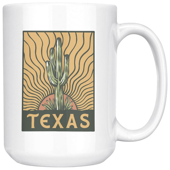 Desert Sunset TX Ceramic Mug-CA LIMITED