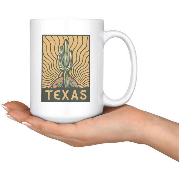 Desert Sunset TX Ceramic Mug-CA LIMITED