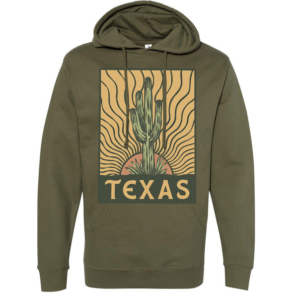 Desert Sunset TX Hoodie-CA LIMITED